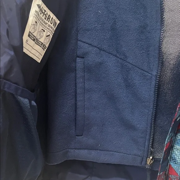 Columbia Kids' Vibrant Blue and Red Puffer Jacket - Picture 7 of 9